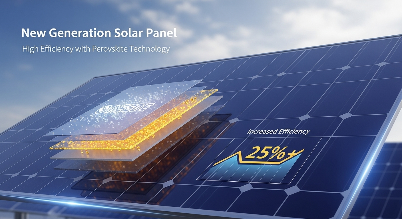 Panel Surya Generasi Baru: Efisiensi Tinggi dengan Teknologi Perovskite